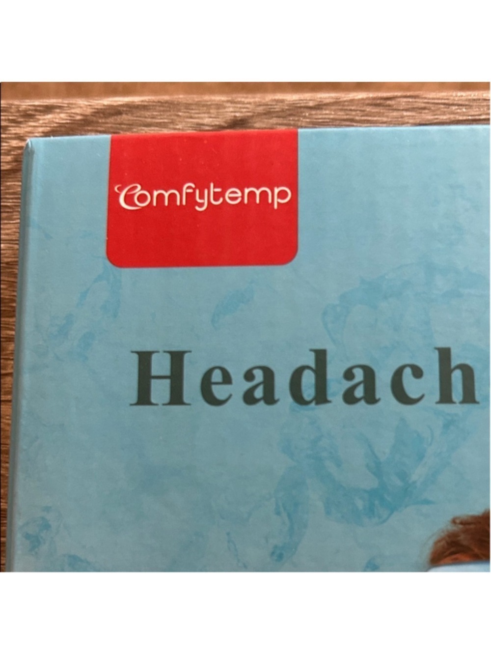 Blue Headache Relief Hat - Picture 2 of 3
